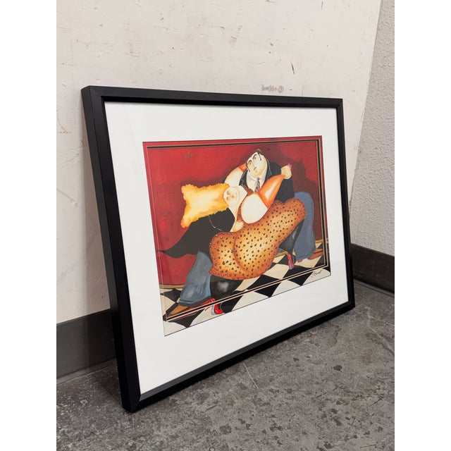Figurative Jennifer Garant Tango Print, Framed For Sale - Image 3 of 12