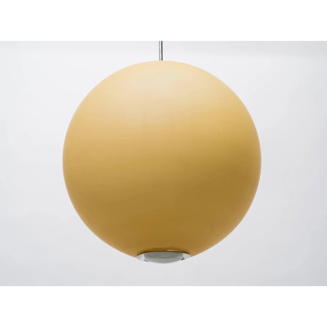 1960s Glass Orb Chandelier For Sale - Image 4 of 7