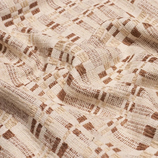 Schumacher Schumacher Brimfield Fabric In Fawn For Sale - Image 4 of 4