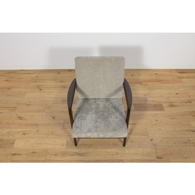 Mid-Century Modern Model 300-139 Lounge Chair from Swarzędz Factory, Poland, 1960s For Sale - Image 3 of 16