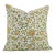 Fabdivine Colorful Block Print Cushion Cover 18x18 Inch Viscose Linen-Pushplata For Sale