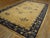 1920s Beige Floral Deco Oriental Antique Peking Room Size Wool Knotted Rug For Sale - Image 10 of 10