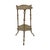 Elegant brass plant table with 2 levels, entirely in the typical floral and organic Art Nouveau style, France, first half...