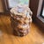 Mid Century Olive Wood Sculpture Seat For Sale - Image 4 of 8