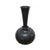 Indian Mid 20th Century Black Marble Vase For Sale - Image 3 of 12
