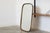 Mid-Century Modern Vintage Brass Wall Mirror, 1950s For Sale - Image 3 of 7