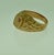 Gold and Ruby 14 Karat Yellow Gold Ring Vintage Unisex For Sale - Image 14 of 18