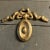 3 ornamental brass fittings center is 7 high by 4 wide other 2 are 6.5 wide by 4.25 high Check out my shop, .ROBINS EGG...