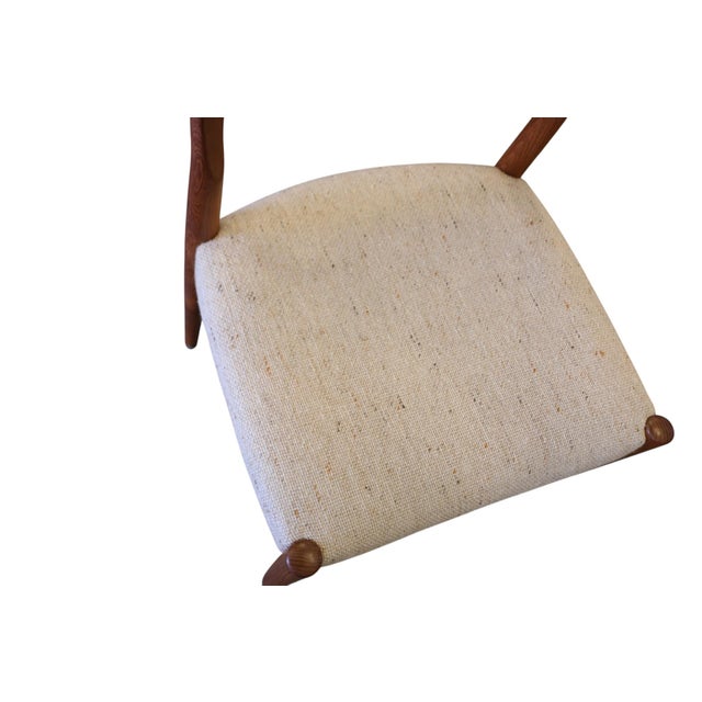 Uldum Møbelfabrik Chairs in Teak and Leather by Henning Kjærnulf for KS Møbler, 1960s, Set of 4 For Sale - Image 4 of 14