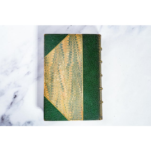 Rare Luxury Edition the Concise Oxford Dictionary 1934 Leather Spine Antique Book For Sale - Image 10 of 10