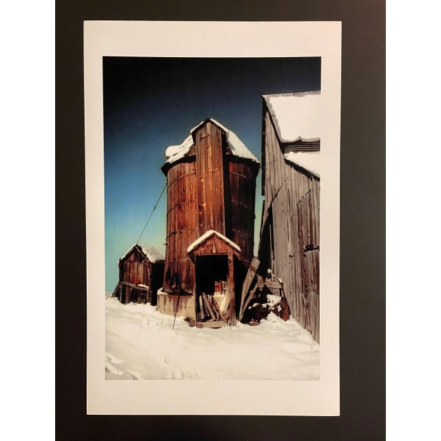 2000 - 2009 Gleb Derujinsky "Winter Silo" Contemporary Landscape Photograph Print For Sale - Image 5 of 5