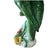 1980s Vintage Bordallo Pinheiro Ceramic Parrot Sculpture - 11.25” Tall For Sale - Image 5 of 9