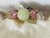 Coastal 1950s Large Capiz Shell Dish With Jadeite and Sea Shells For Sale - Image 3 of 4