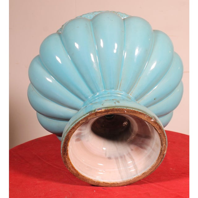 19th Century Glazed Ceramic Planter For Sale - Image 9 of 10