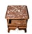 18th Century Antique Louis XVI Style Marble-Top Nightstand / Side Table For Sale - Image 5 of 5