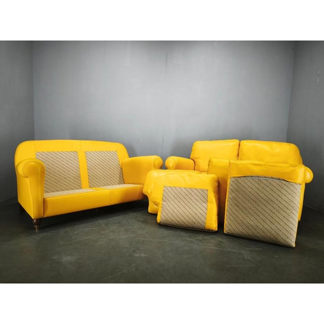 Leather George Sofas from Poltrona Frau, Italy, 1992, Set of 2 For Sale - Image 10 of 18