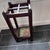 Antique Arts & Crafts Mission Oak and Copper Umbrella/Cane Stand For Sale - Image 9 of 12