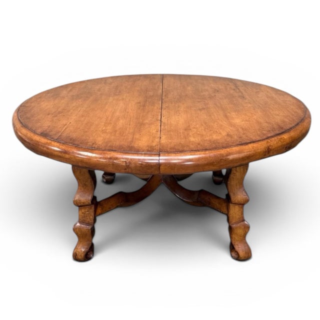 Dessin Fournir Large Extendable Spanish Style Dining Table For Sale - Image 9 of 11