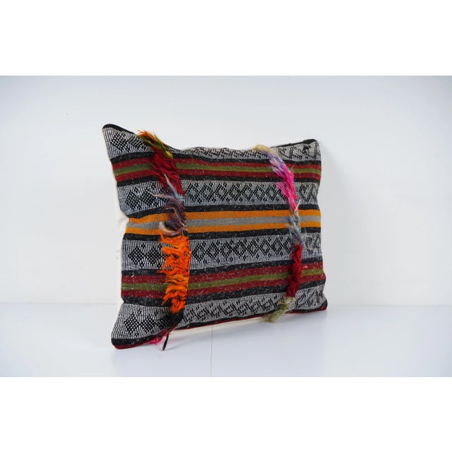 Handmade Turkish Rug Pillow Covers • Vintage Rug Decor Elevate your home decor with these exquisite 18"x 24" pillow covers...