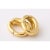 Mid-Century Modern David Webb Gold and Diamond Clip-on With Post Earrings - A Pair of 2 For Sale - Image 3 of 10