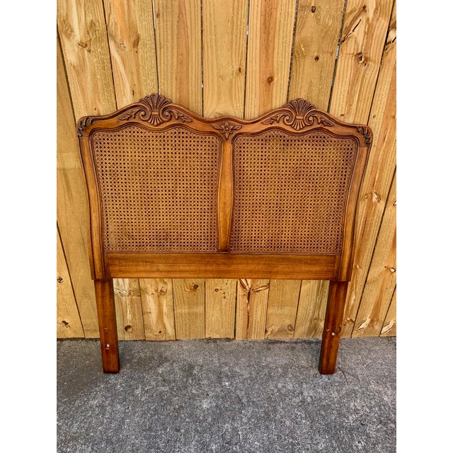 1960s French Provincial Cane Twin Headboards a Pair Chairish