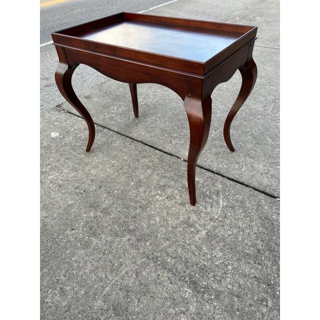 1960s 1960s Mahogany Tea Table For Sale - Image 5 of 5