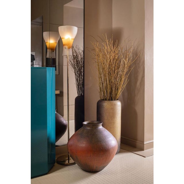 1950s Large Ceramic Jar by Marcello Fantoni, Florence, Italy, 1950s For Sale - Image 5 of 12