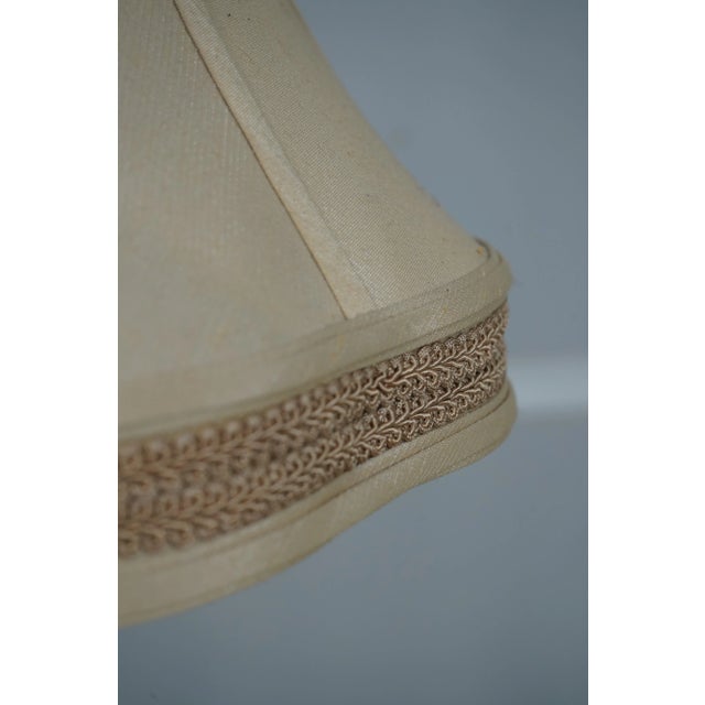 Nice Decorative Floor Lamp W. Marble Inserts For Sale - Image 9 of 10