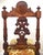 Pair Antique Italian Renaissance Carved Walnut Angels & Griffon Side Chairs For Sale - Image 18 of 18