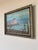 Beautiful vintage coastal impressionist painting signed “Polo.” Executed in oil on masonite board, this artwork captures a...
