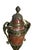 Vintage Biltmore Estate Collection Pair of Neoclassical Rouge Marble Urns Cassolettes For Sale In Charlotte - Image 6 of 17