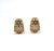 Gold 2.00 Ct 18k Yellow Gold Lattice-Style Diamond Earrings, A Pair For Sale - Image 8 of 8