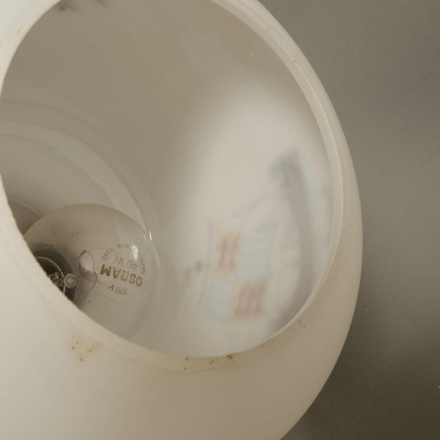 Vintage Caravel Opaline Glass Pendant, 1960s For Sale - Image 10 of 16