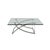 Silver Model 1150 Coffee Table in Glass and Metal from Rolf Benz For Sale - Image 8 of 9