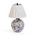 Boho Chic Diana Blue & White Chinoiserie Table Lamp For Sale - Image 3 of 7