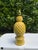 Late 20th Century Vintage Glazed Ceramic Pineapple Form Table Lamp For Sale - Image 5 of 12