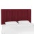 Margaux Headboard in Berry Classic Velvet, Full For Sale In Chicago - Image 6 of 6