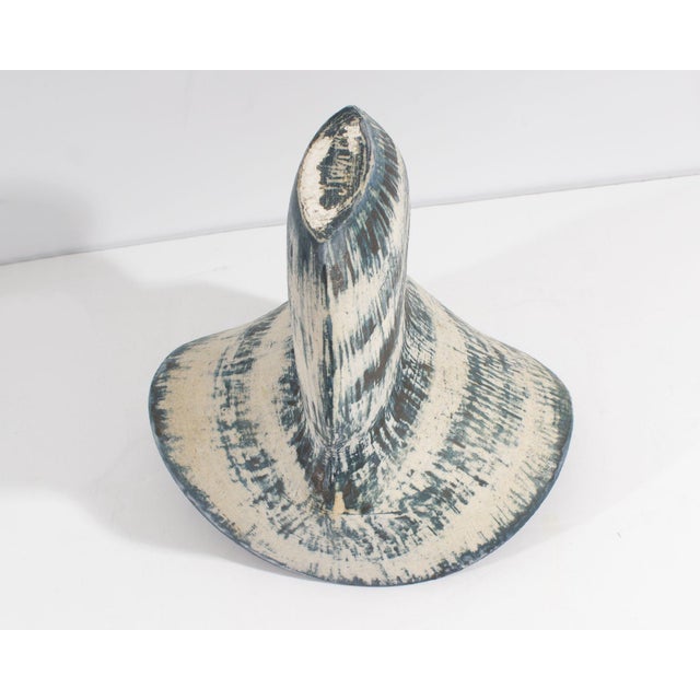 American Gabriella Verbovsky Signed 1989 Studio Pottery Vase For Sale - Image 3 of 7