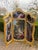 Late 20thC French Louis XVI Gold Beech Room Divider Screen - 3 Panels For Sale - Image 6 of 18