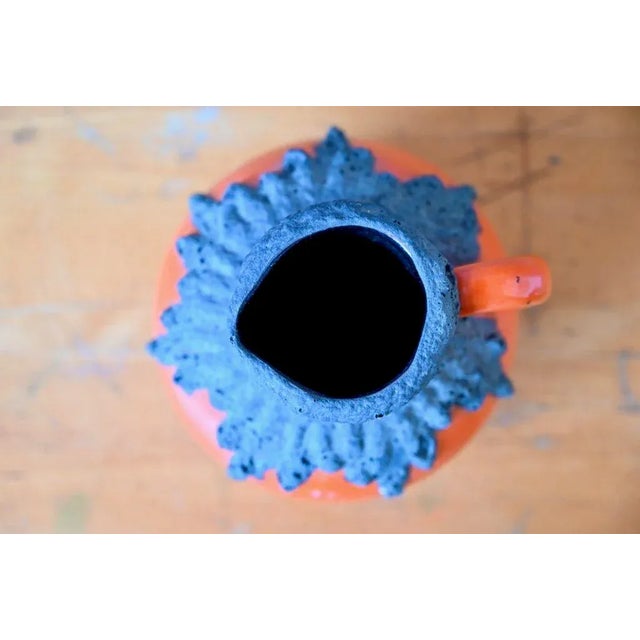 Ceramic Vase in Fat Lava from Roth Keramik, 1960s For Sale - Image 7 of 9