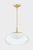 2020s Hudson Valley Lighting Moore 17 in. 1 Light Pendant in Aged Brass Finish For Sale - Image 5 of 11