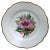 Mid 19th Century Mid 19th Century French Porcelain Pink Flower Plate For Sale - Image 5 of 5