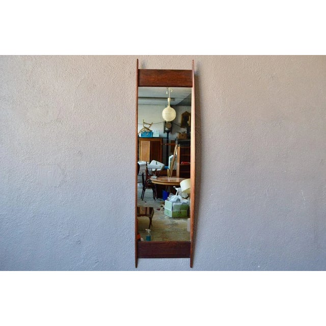 This splendid mirror is a signed Swedish production Glas & Trä Hovmantorp. In a pure organic Scandinavian design, it has...