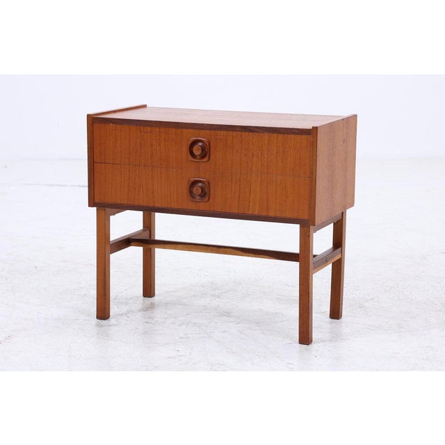 1960s Vintage Danish Teak Chest of Drawers, 1960s For Sale - Image 5 of 14