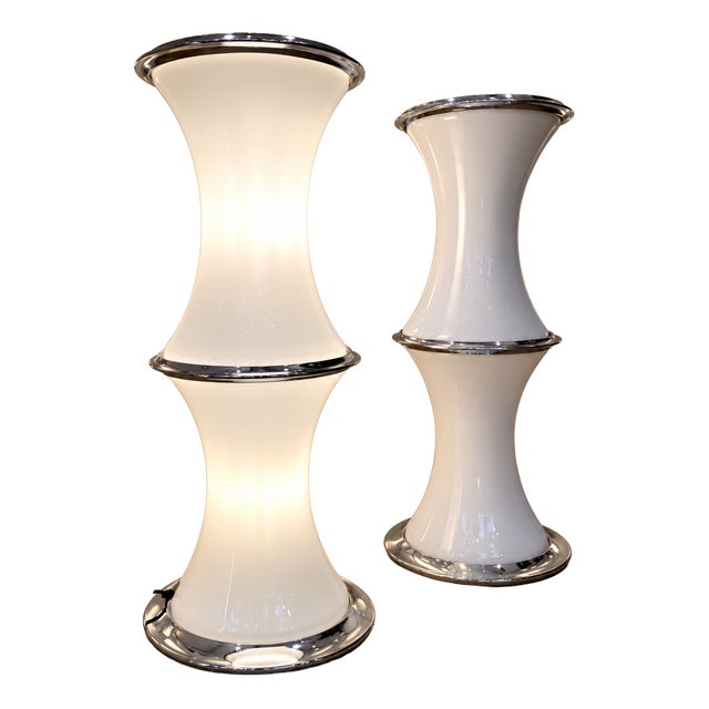 Bamboo Lamps by Enrico Tronconi, 1970s, Set of 2 For Sale
