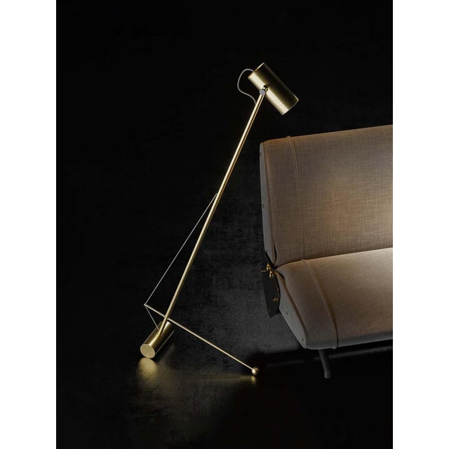 Metal ED59.01 Floor Lamp by Edizioni Design For Sale - Image 7 of 11