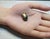 Late 20th Century Vintage Chinese Gilded Silver Enamel Egg Pendant Bird With Garnet For Sale - Image 5 of 8