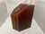 Baroque George III Mahogany Knife Box: 18th Century Serpentine Stationery Storage For Sale - Image 3 of 10