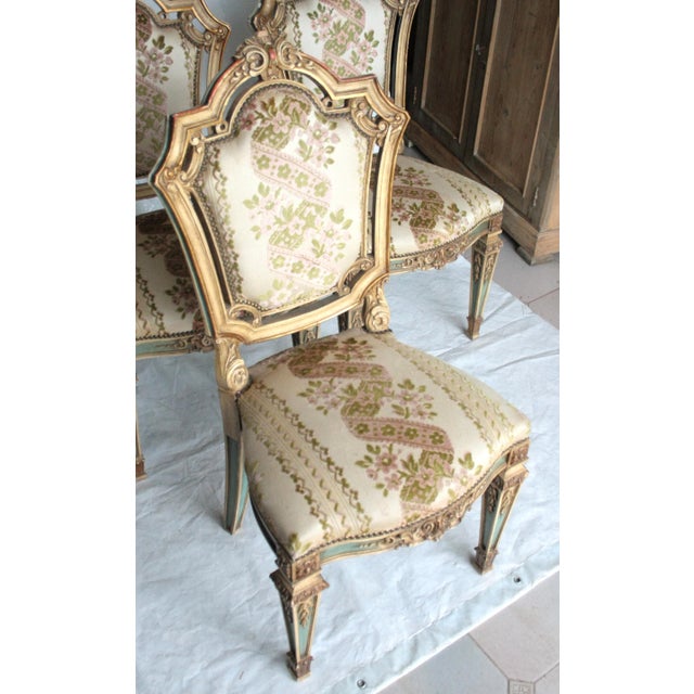Napoleon III Chairs, Italy, Set of 4 For Sale - Image 14 of 15