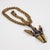 French Sculptor Henri Nogaret Mid-Century Brutalist Bronze Pendant Necklace For Sale In Atlanta - Image 6 of 9